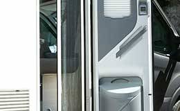 Porte luxe de camping-car profiles