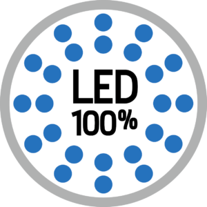 Camping-car avec éclairage 100% Led